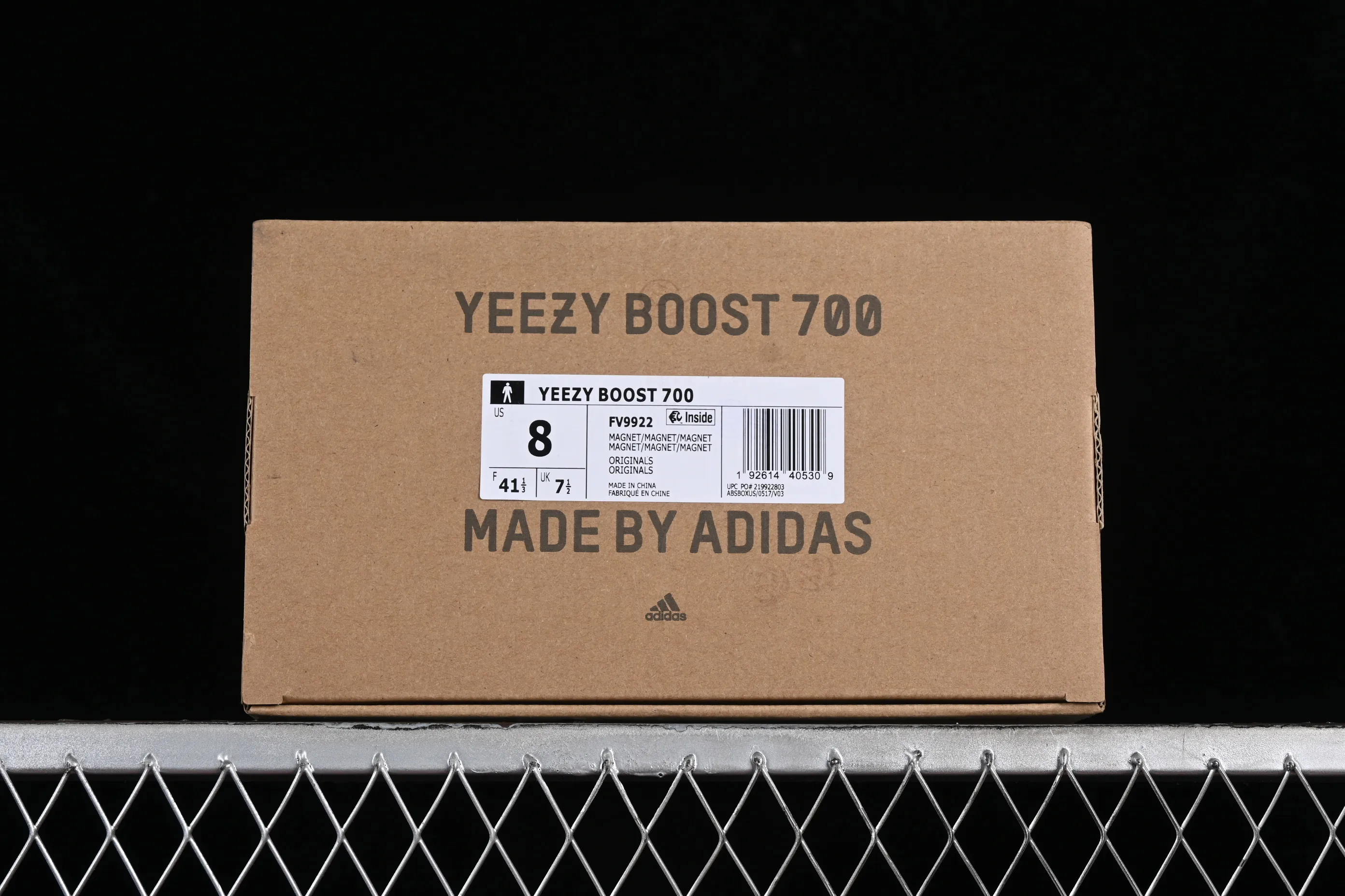 All Categories Ad Yeezy Coconut Series G Version Ad Yeezy Boost 700 "Magnet" FV9922 Kanye Coconut 700 3M Reflective Running Shoes